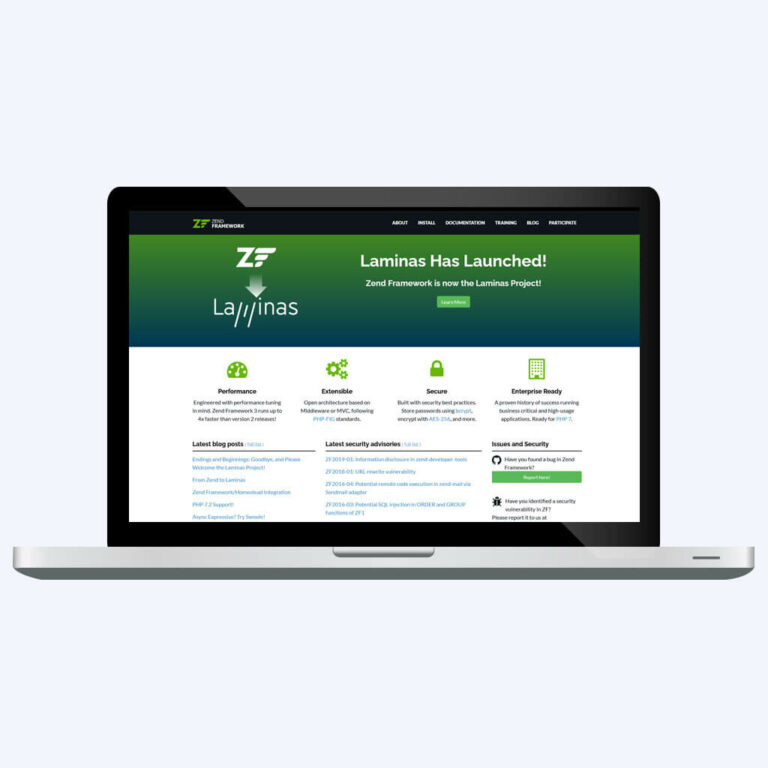 développement sur framework zend